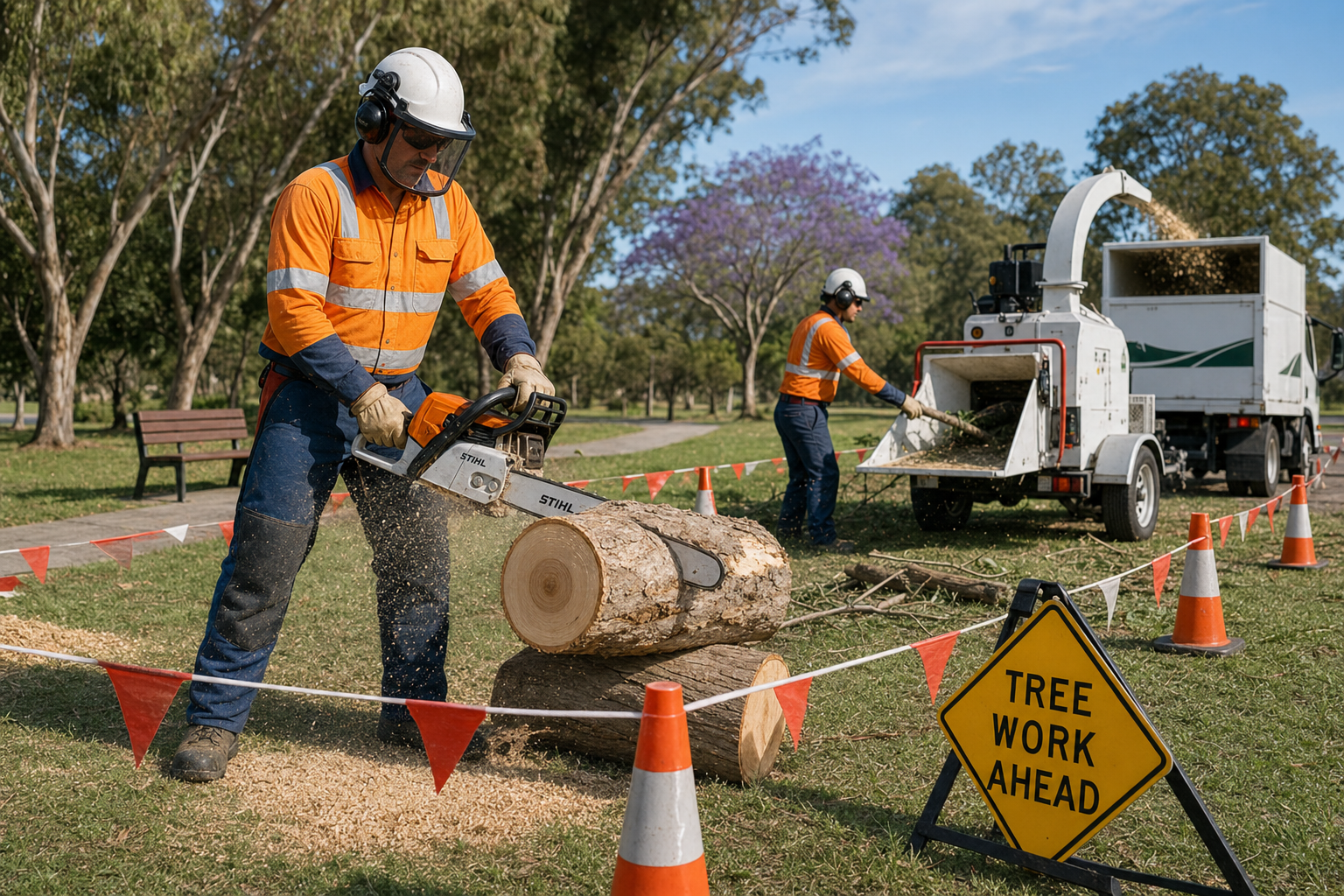 Arboriculture on a Rivercity Environmental SEQ work site
